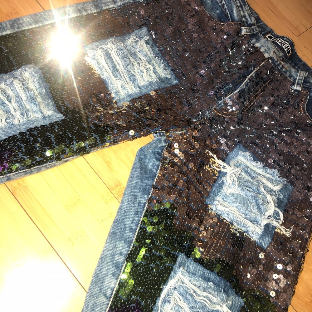 Sequin Pants - image 3